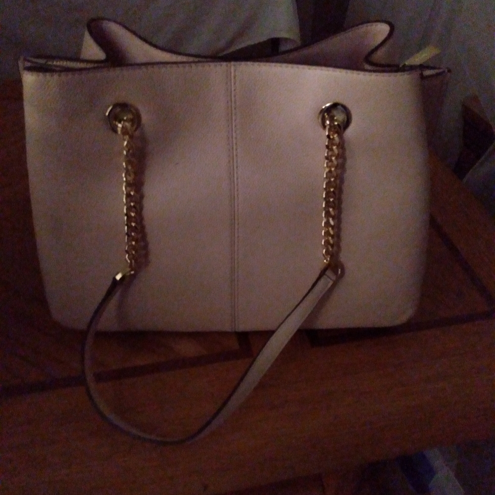 Pink Micheal kors with gold hardware